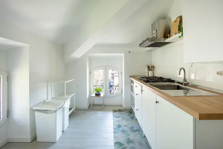 Modern equipped kitchen